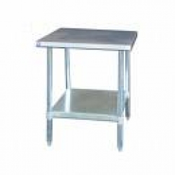 24" Stainless Steel Rolling Prep Table
